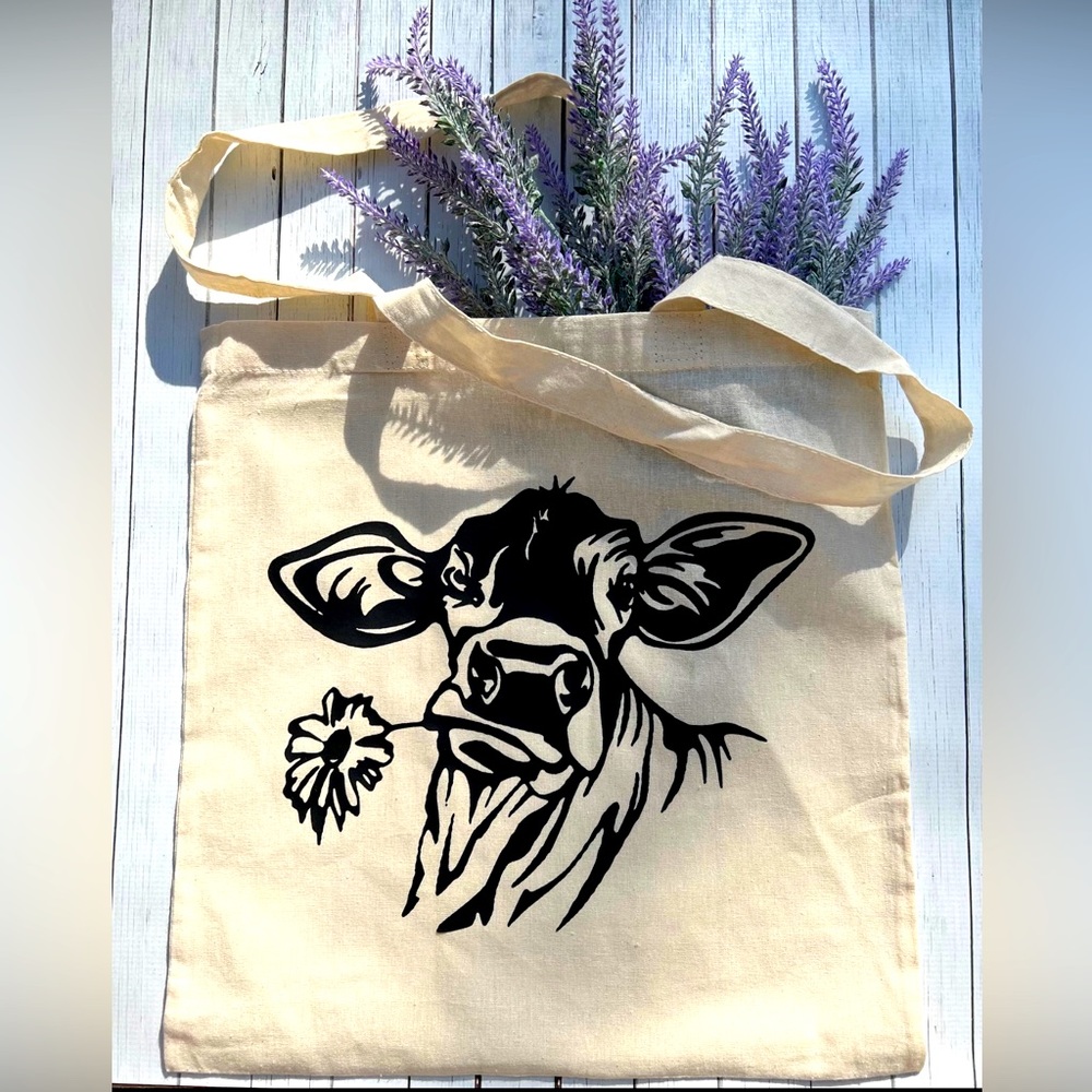 “Cow” Reusable Tote Bag